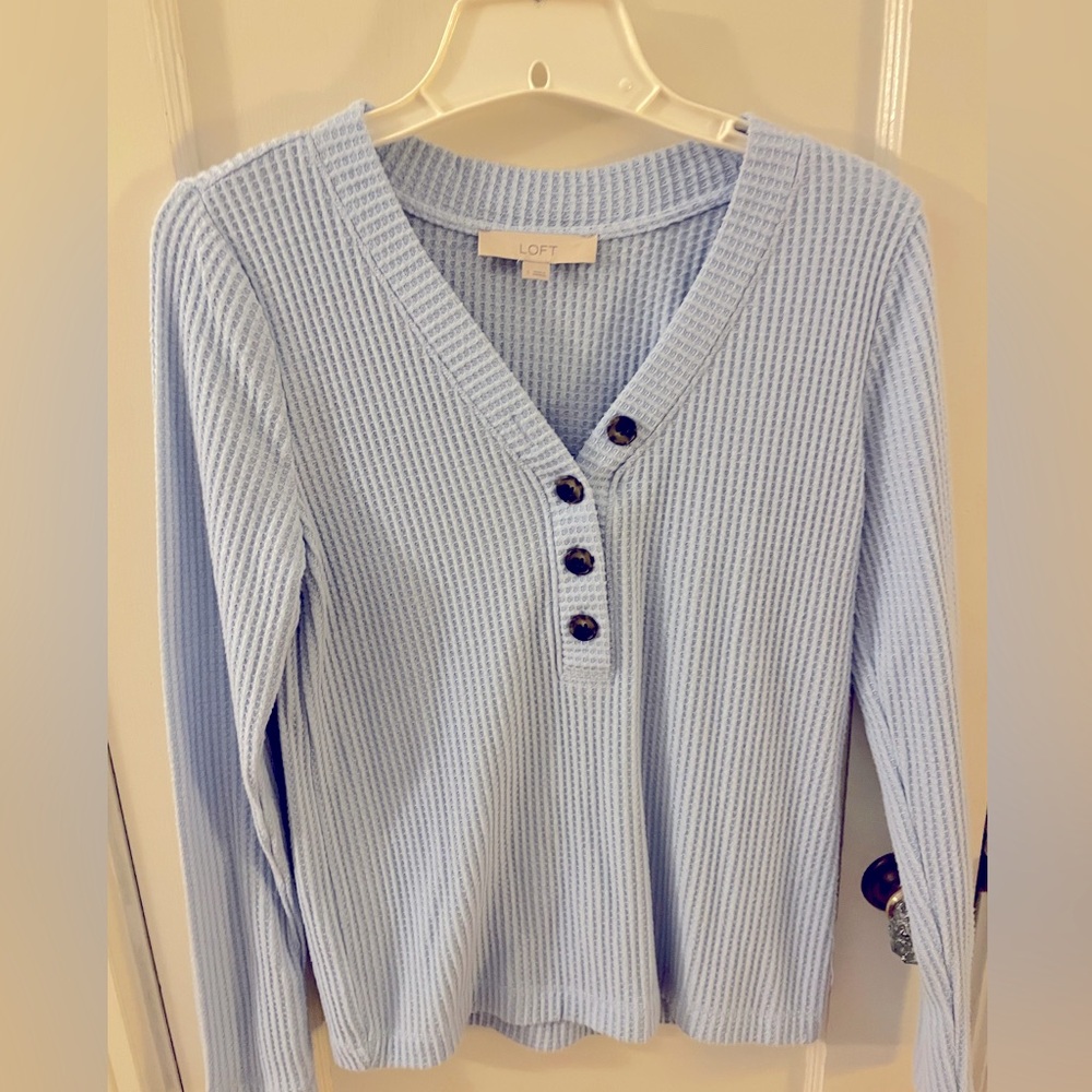 The Loft Blue Henley, Small